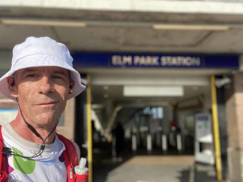 Ray has raced the length of every Tube line in London. (Collect/PA Real Life)