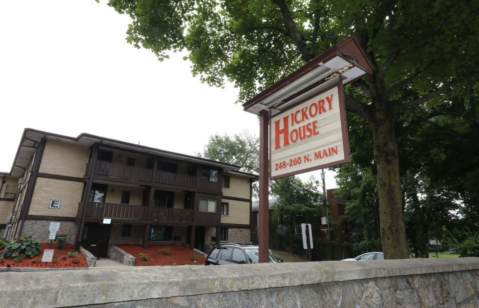 The Hickory House housing complex on North Main Street in Spring Valley, shown in August 2021.