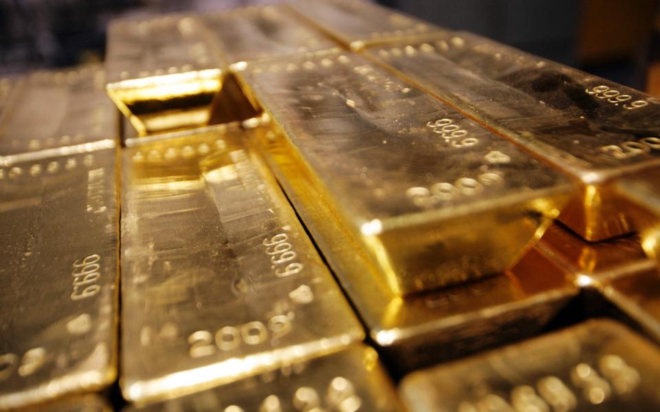 gold bars - SEBASTIAN DERUNGSSEBASTIAN DERUNGS/AFP/Getty Images