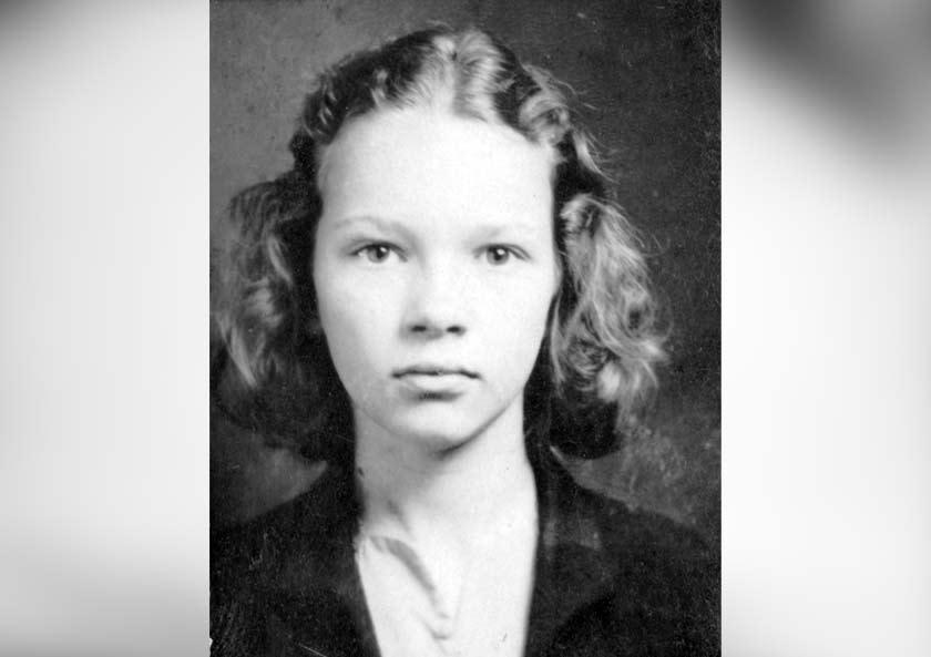 Rosalynn Carter at age 12