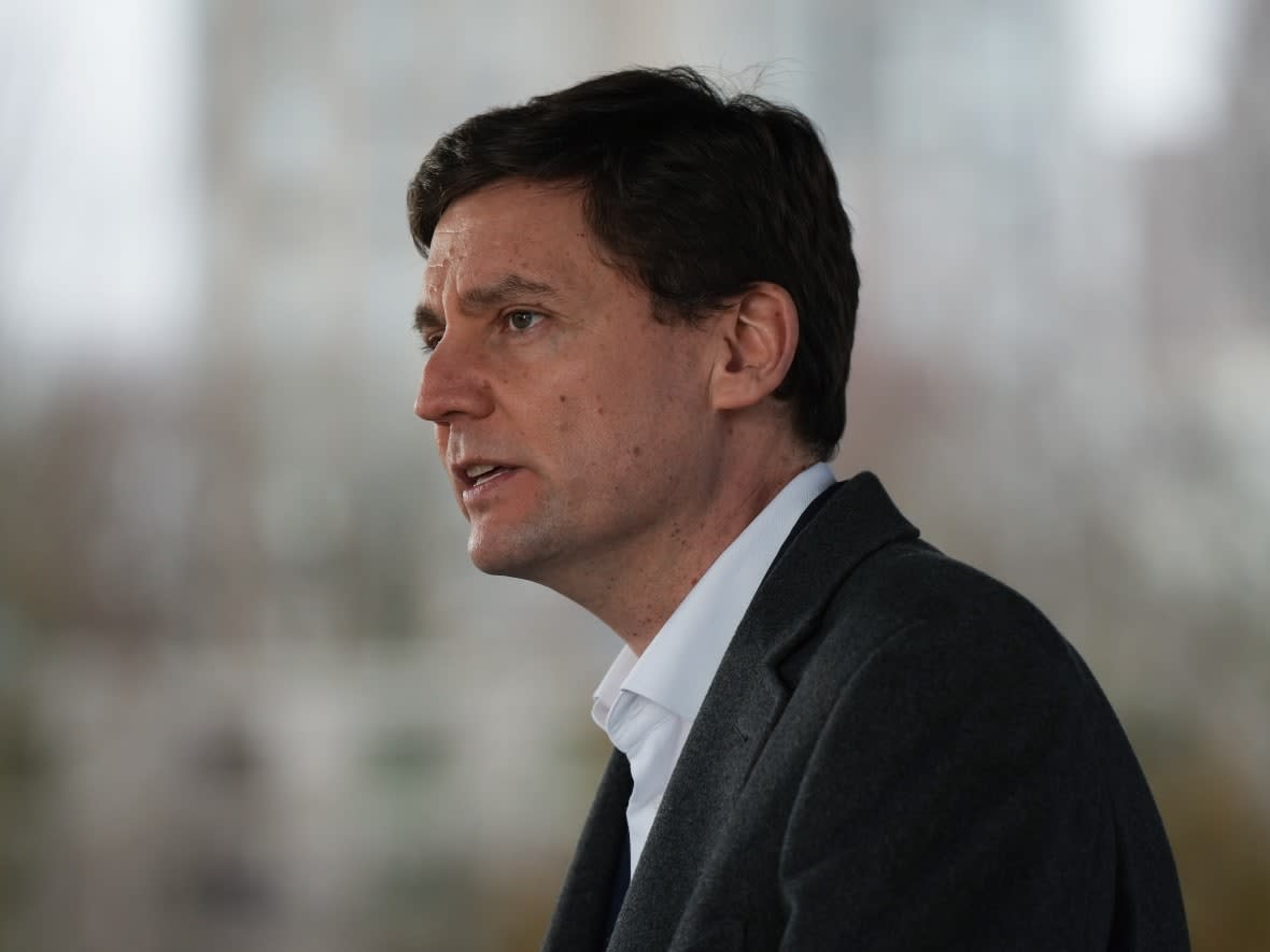 B.C. Premier David Eby, along with his Canadian counterparts, accepted Ottawa's health-care funding proposal on Monday. (Darryl Dyck/The Canadian Press - image credit)