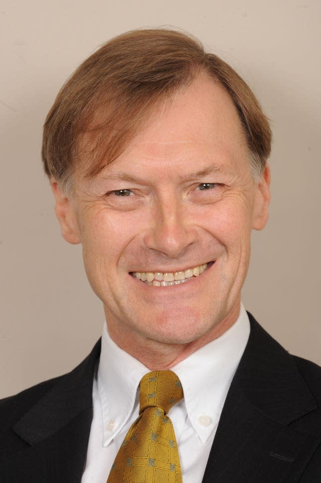 Conservative MP David Amess, who died after being stabbed in his constituency (Ian Nicholson/PA)