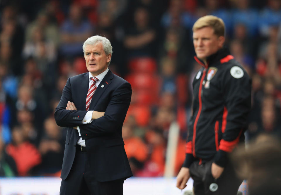 Mark Hughes – that bus is never going to turn up mate.