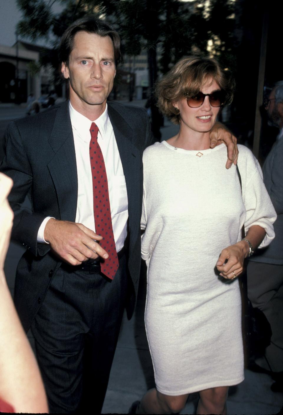 Sam Shepherd and Jessica Lange in NYC, 1984
