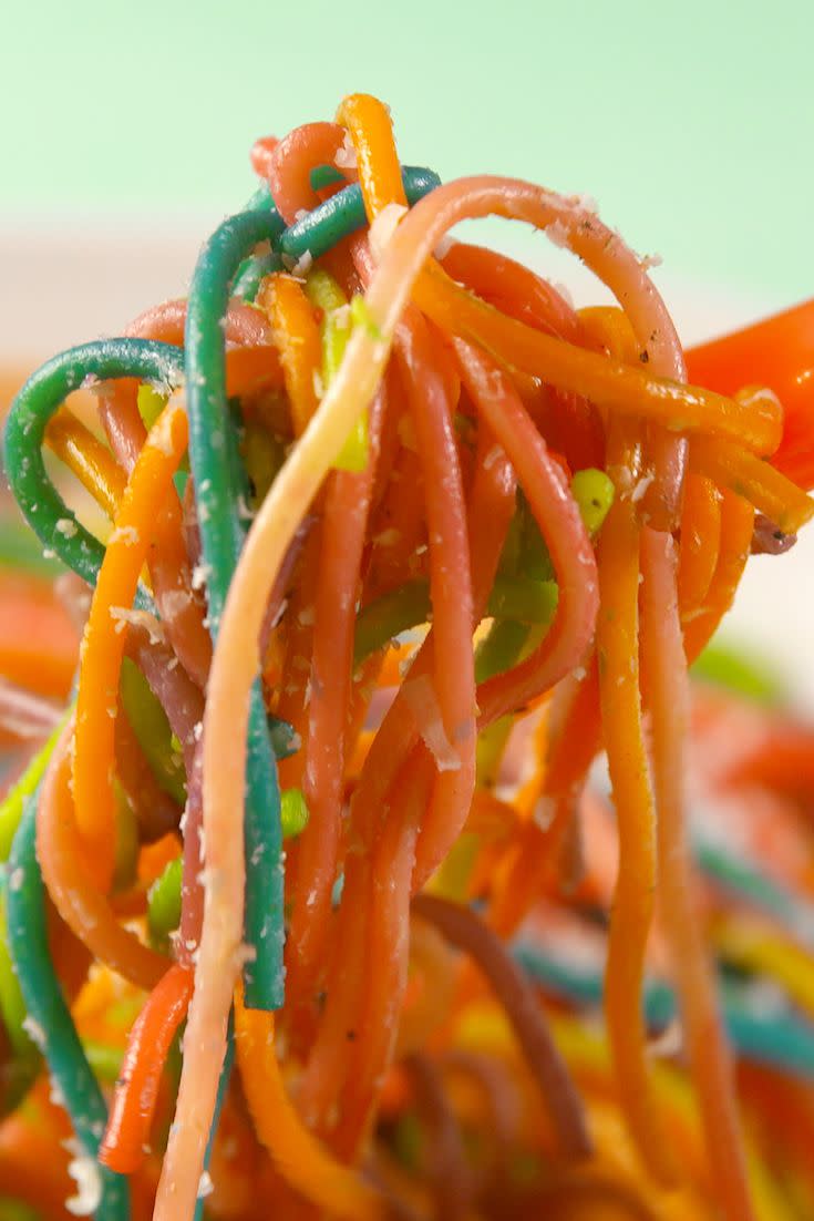 Rainbow Spaghetti