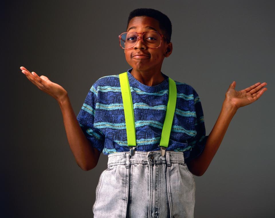 Jaleel White as Steve Urkel in Family Matters