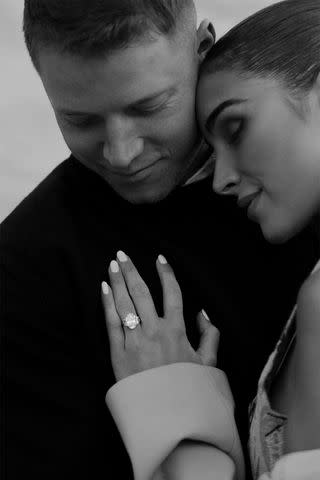 Anni Graham Olivia Culpo and Christian McCaffrey's engagement on April 2, 2023