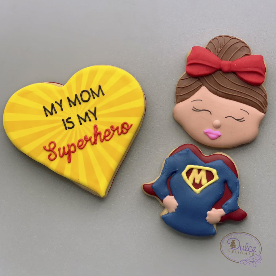 Superhero Mom Cookie Set