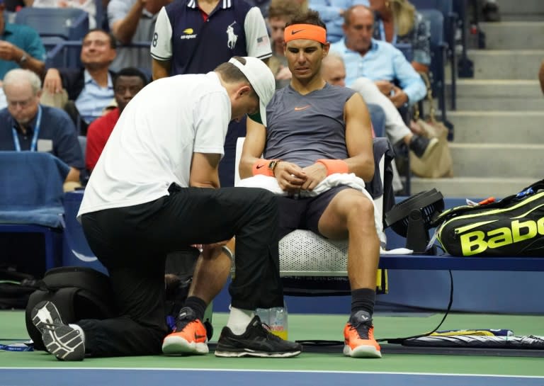 Rafael Nadal will miss Spain's Davis Cup semi-final after his injury troubles resurfaced in New York