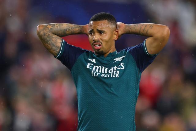Arsenal hit by major double injury blow as Gabriel Jesus and Thomas Partey  face weeks out