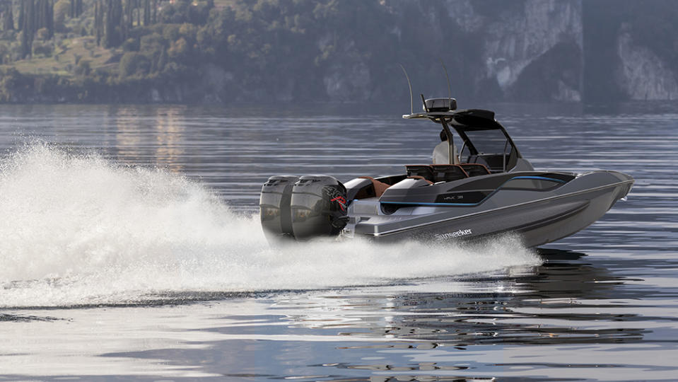 Sunseeker Grey Hawk 38