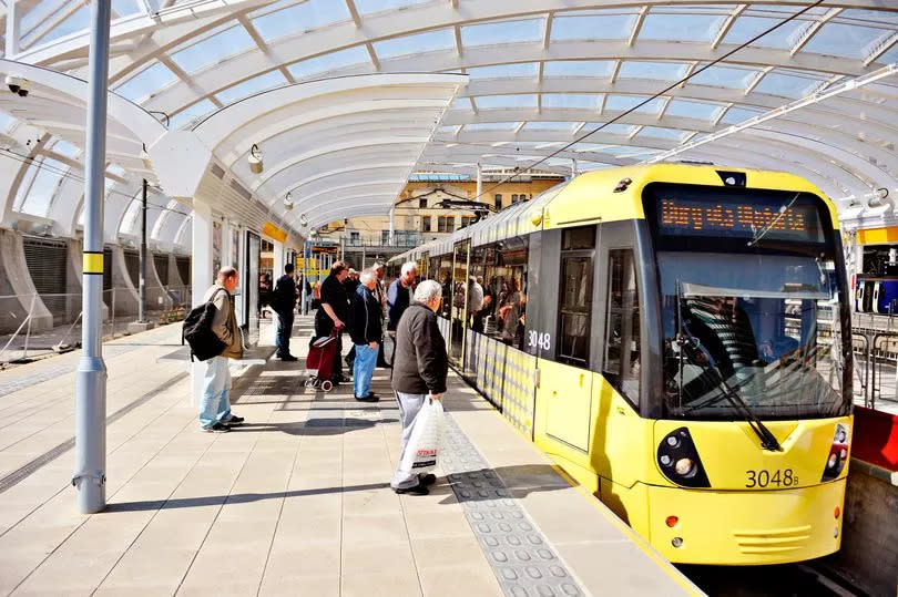 Manchester Victoria Metrolink tram stop