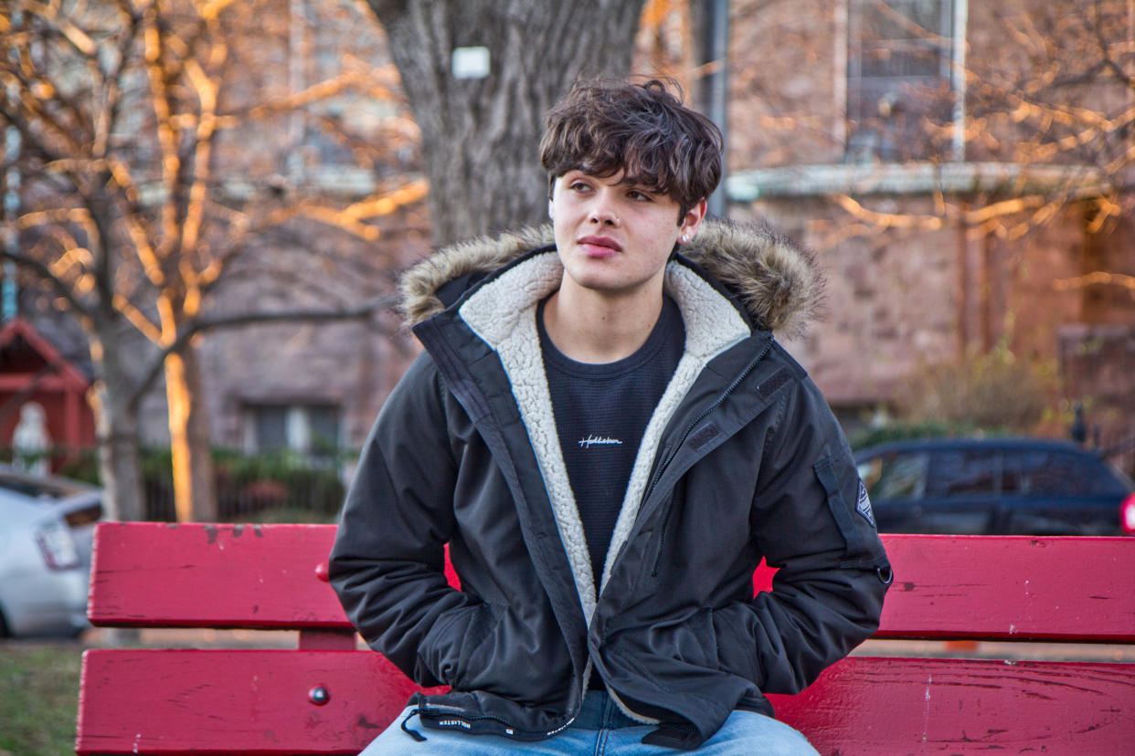 16 year-old Nico Montero wrote an op-ed about getting vaccinated for his school’s newspaper. (Kimberly Paynter / WHYY)