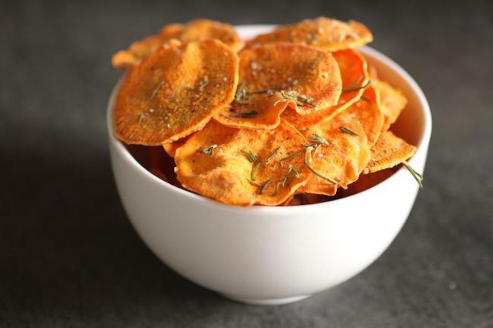 Sweet Potato Chips from The Bitten Word