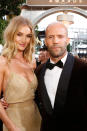 <p>Models and actors are a common love match, and the <i>Spy </i>actor and the Victoria’s Secret Angel just announced their engagement. Of the six-year relationship, Huntington-Whiteley told <i>Self </i>magazine last spring: “We’re best mates. He makes me laugh every day.” <i>(Photo: Getty Images)</i></p><p><i><br></i></p>
