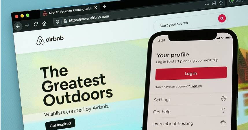 Airbnb。（圖／達志／美聯社）