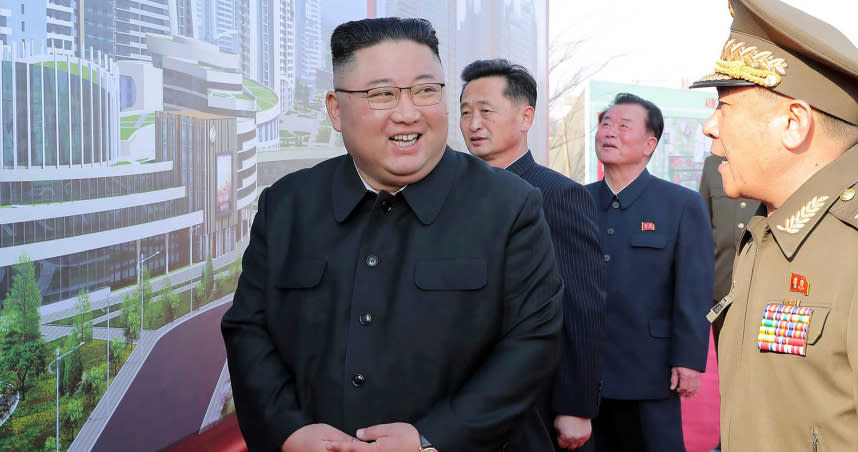 北韓最高領導人金正恩神隱近一個月。（圖／達志／美聯社）