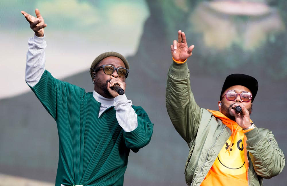 Black Eyed Peas set for volcano concert credit:Bang Showbiz
