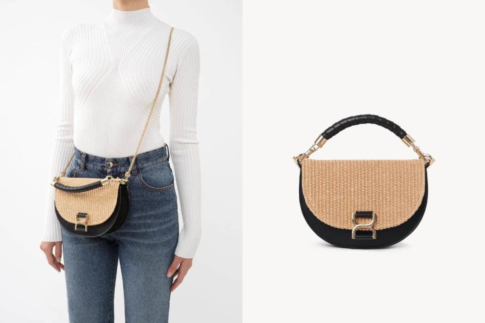 Chloé Marcie鏈條翻蓋包，約NT$74,645圖片來源：Chloé