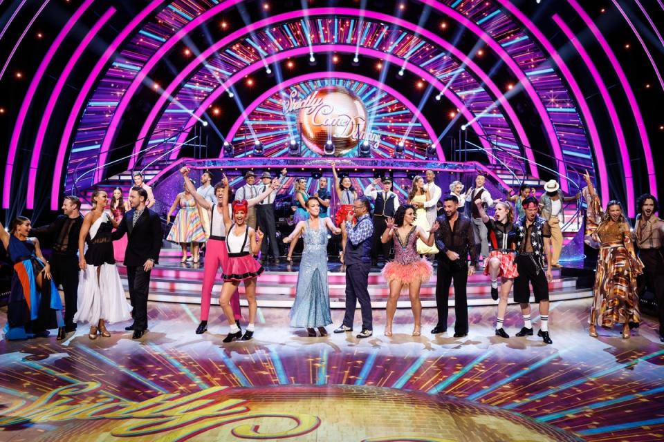 All 15 couples danced again in week two (BBC/Guy Levy)