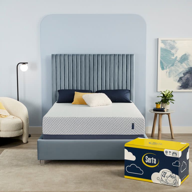 <p><strong>Serta</strong></p><p>serta.com</p><p><strong>$449.10</strong></p><p><a href="https://go.redirectingat.com?id=74968X1596630&url=https%3A%2F%2Fwww.serta.com%2Fproducts%2Fserta-mib&sref=https%3A%2F%2Fwww.womenshealthmag.com%2Flife%2Fg43352224%2Fsleep-week-mattress-sales-2023%2F" rel="nofollow noopener" target="_blank" data-ylk="slk:Shop Now;elm:context_link;itc:0;sec:content-canvas" class="link ">Shop Now</a></p><p>Serta is offering up to $400 off mattresses until March 27. This mattress itself is just $450, and you can choose whether you want the feel to be medium or medium-firm. It has their exclusive gel memory foam and a layer of transitional foam, so you'll be kept cool and supported all night long.</p>
