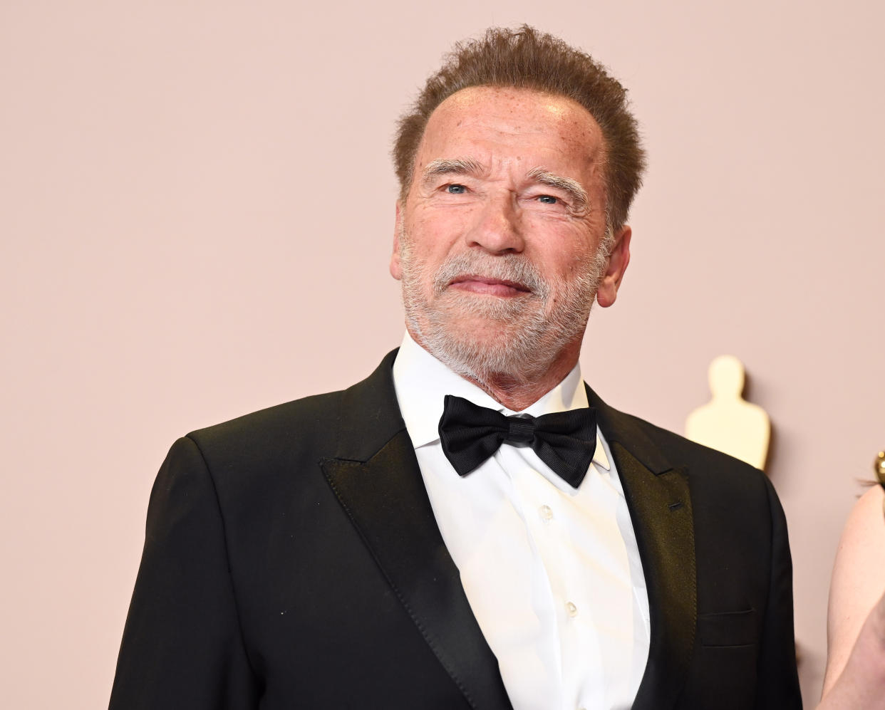 Arnold Schwarzenegger at the 96th Annual Oscars held at Dolby Theatre on March 10, 2024 in Los Angeles, California. (Photo by Gilbert Flores/Variety via Getty Images)