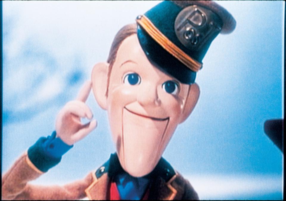 Fred Astaire voices the postman/narrator in the animated classic "Santa Claus Is Comin' to Town."