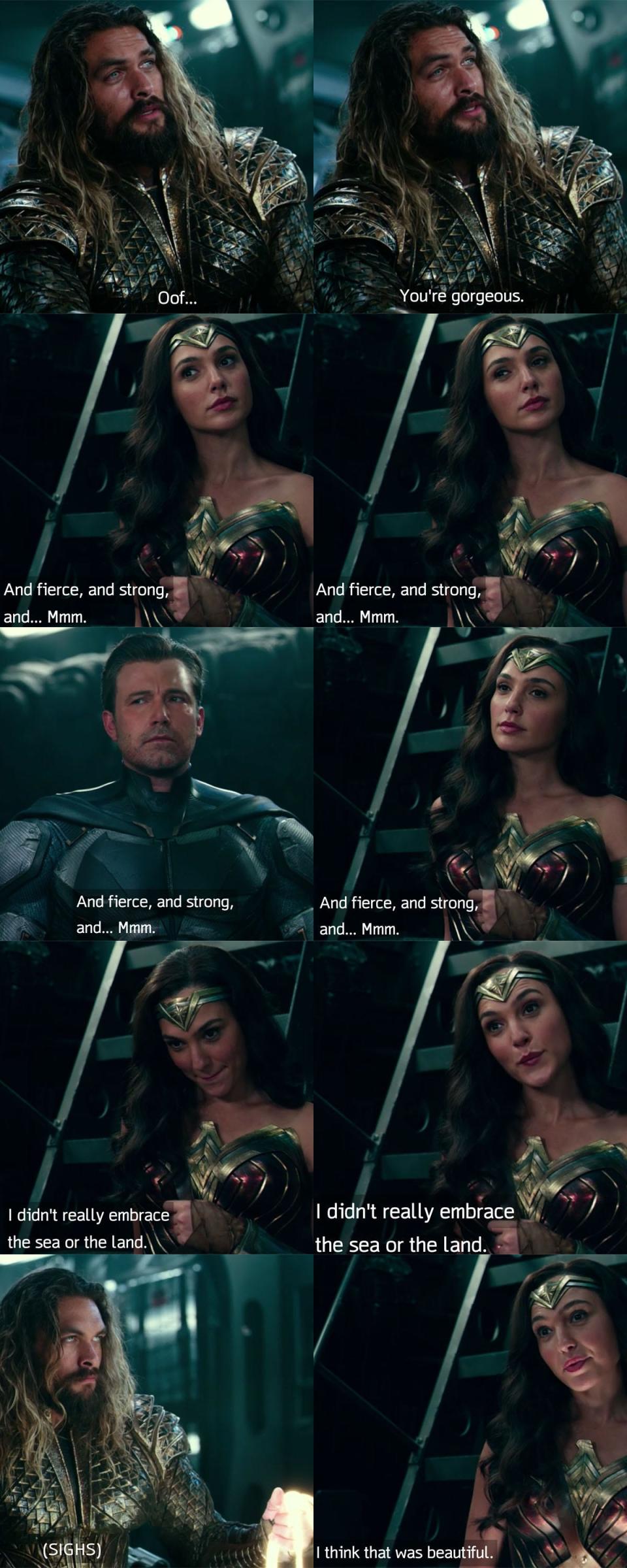 wonder woman lasso joke justice league