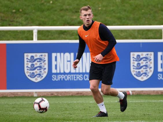 James Ward-Prowse was one of four players cut from the England squad ahead of the Nations League finals (AFP/Getty)