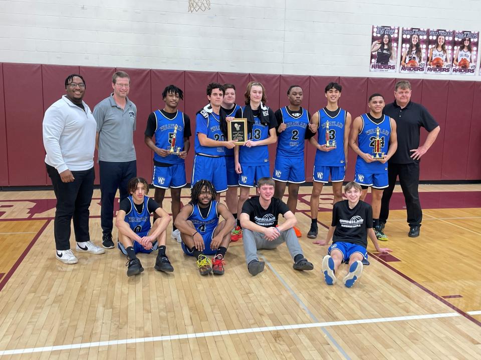 York boys basketball defeated Wheatland-Chili to win the Cal-Mum Christmas Tournament