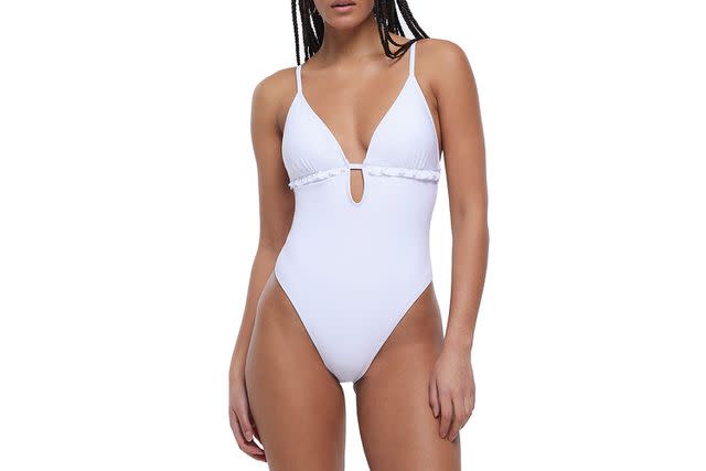 10 White One-piece Swimsuits Like Martha Stewart's