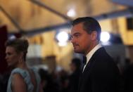 Actor Leonardo DiCaprio arrives at the 22nd Screen Actors Guild Awards in Los Angeles, California January 30, 2016. REUTERS/Mario Anzuoni