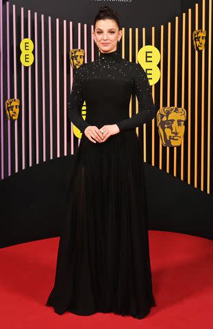 <p>Alan Chapman/Dave Benett/Getty</p> Marisa Abela at 2024 BAFTAs