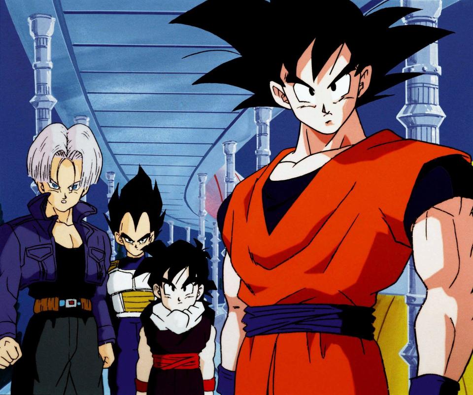 Goku Television: Dragon Ball Z (TV-Serie) Characters: Goku  Jp 1996–2003, 13 September 1996   **WARNING** This Photograph is for editorial use only and is the copyright of TOEI ANIMATION and/or the Photographer assigned by the Film or Production Company and can only be reproduced by publications in conjunction with the promotion of the above Film. A Mandatory Credit To TOEI ANIMATION is required. The Photographer should also be credited when known. No commercial use can be granted without written authority from the Film Company.