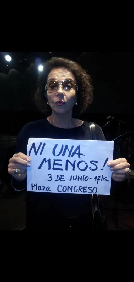 #NiUnaMenos: Adriana Gardiazabal, siempre comprometida con la lucha feminista 