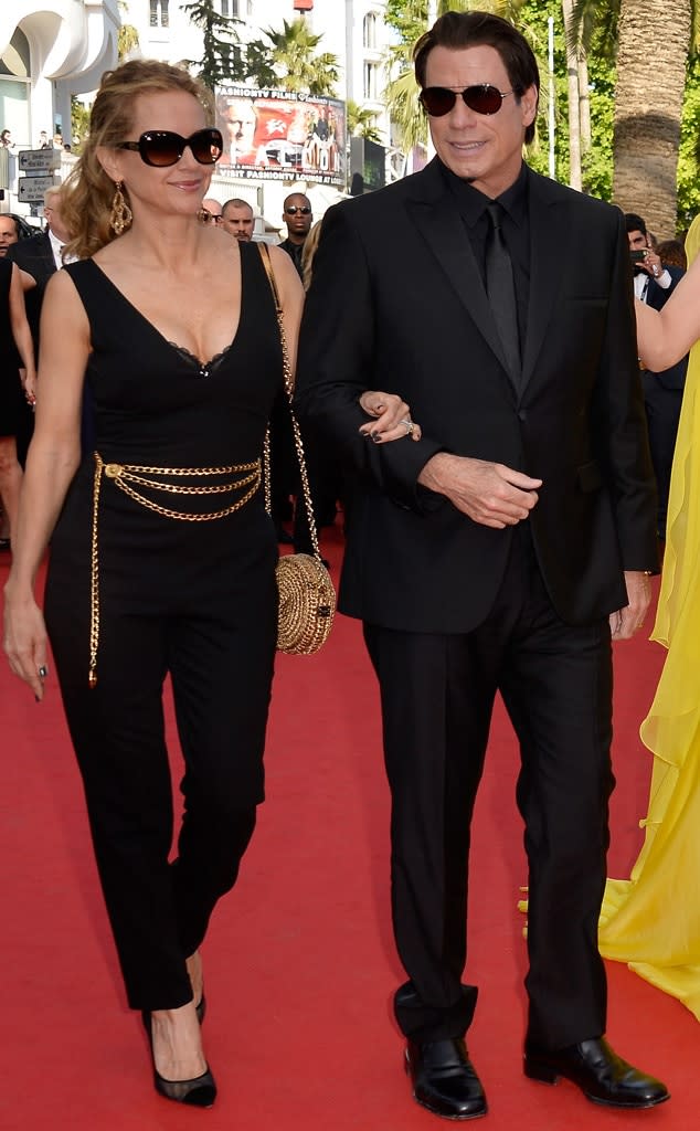 John Travolta, Kelly Preston, Cannes