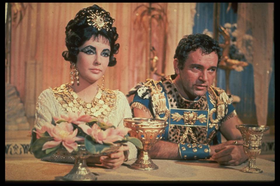 Cleopatra and Mark Antony in Cleopatra
