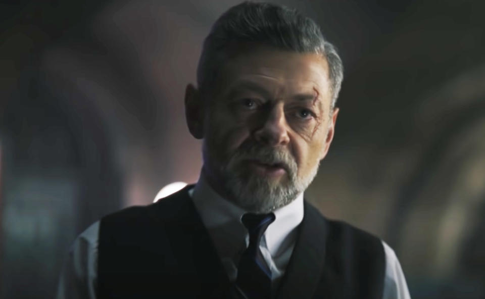 Andy Serkis as Alfed in "The Batman"