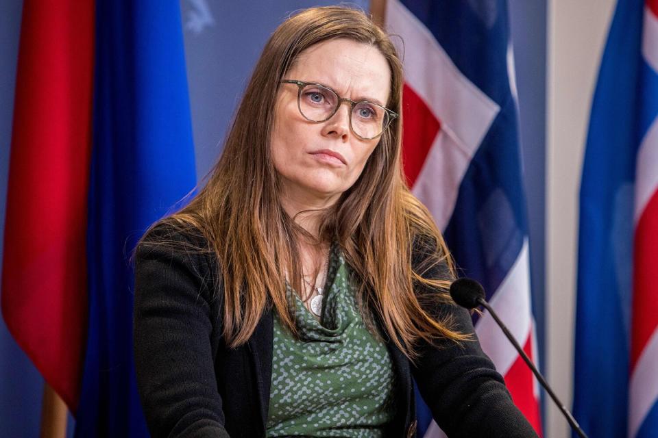 Iceland's Prime Minister Katrin Jakobsdottir