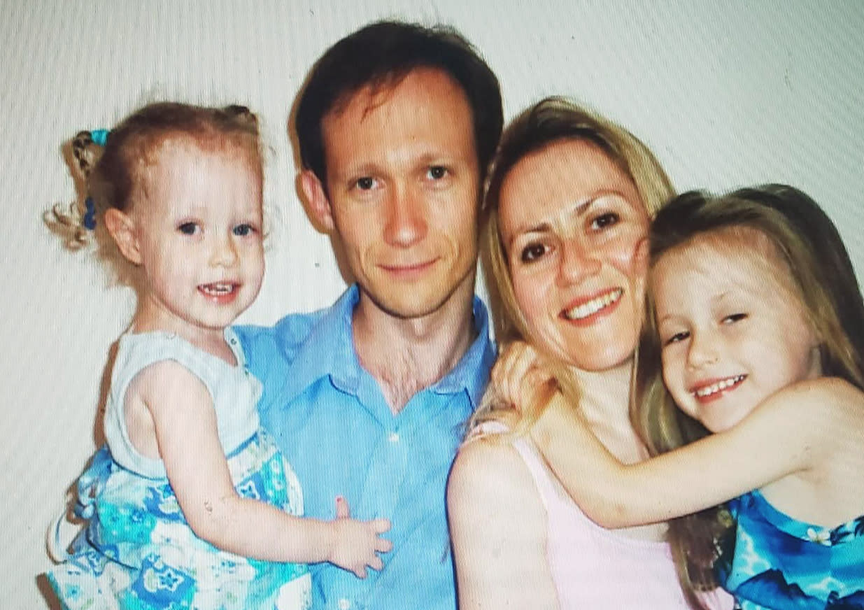 Igor and Tina Lanis with their daughters Rebecca, left, and Rachel. (Courtesy Rebecca Lanis)