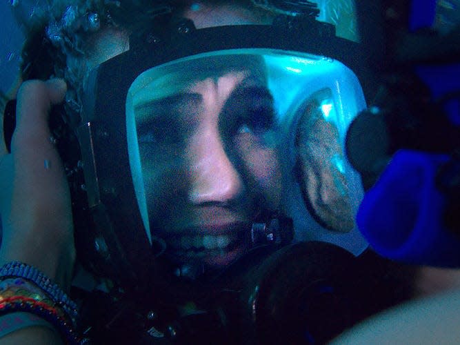 47 meters  down