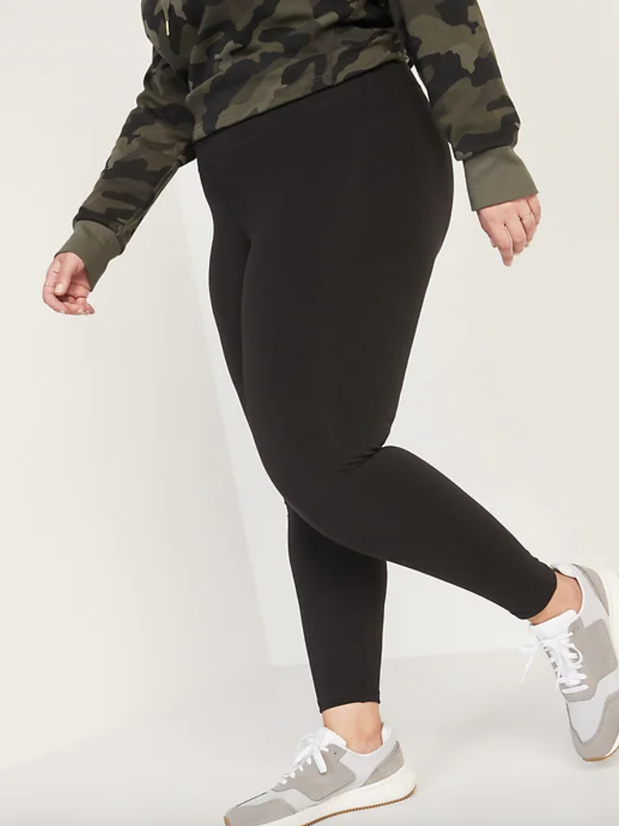 1) Old Navy High-Waisted Elevate 7/8-Length Compression Leggings