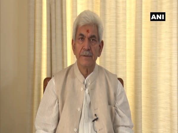 Jammu and Kashmir Lieutenant Governor Manoj Sinha (Photo/ANI)