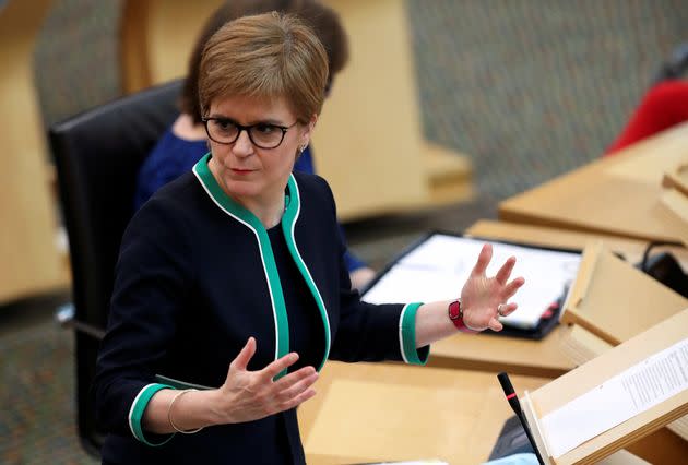 First Minister Nicola Sturgeon