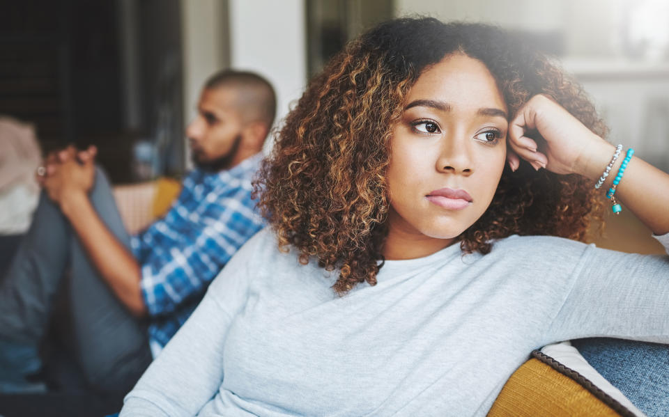 Lockdown has had a pretty big impact on certain relationships. (posed by models, Getty Images)