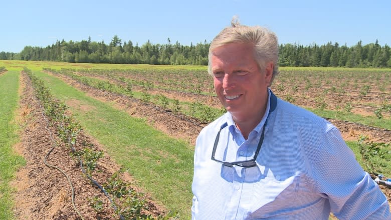 Father and son from Georgia run high bush blueberry project on P.E.I.