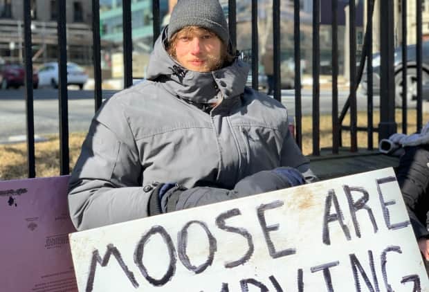 Jacob Fillmore is on day 23 of his hunger strike, which started as an effort to get a moratorium on clearcutting.