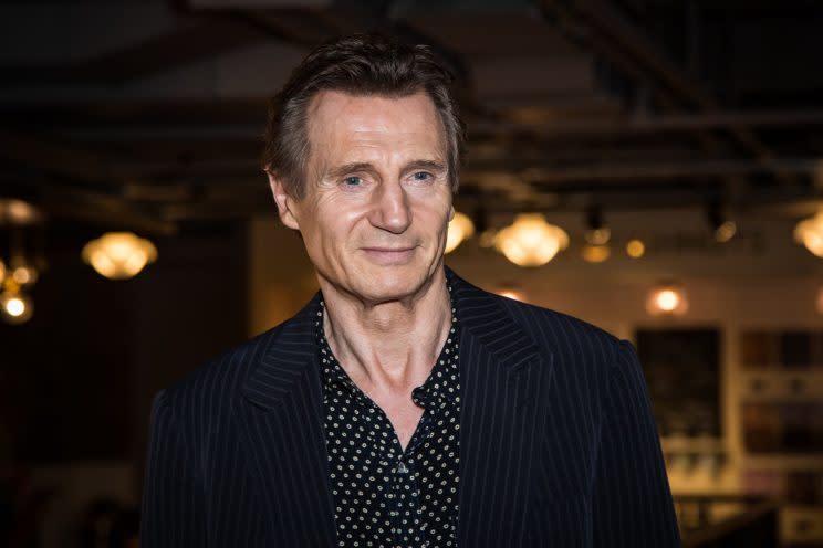 Neeson... has resigned as president of his childhood boxing club - Credit: AP