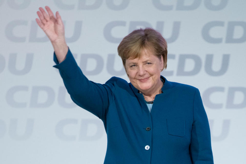 <p>La cancelliera tedesca è saldamente al comando dell’Europa, con la locomotiva Germania che ha perso un po’ di spinta, visti i risultati elettorali che non l’hanno premiata fino in fondo. Ma la sua influenza sugli altri paesi dell’Unione è sempre elevata (foto: Getty Images) </p>