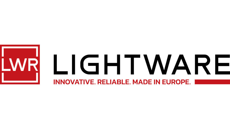The new logo from Lightware Visual Solutions/.